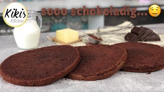 ULTRA Schokoladig Saftiger Schokokuchen  Schokoboden extra saftig und soft  Suchtfaktor [upl. by Grindle]