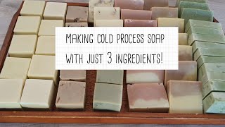 Making Soap with Only 3 Ingredients [upl. by Lemmy]