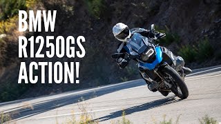 BMW R1250 GS 2019  Action only with GoPro Hero 7 Black [upl. by Evangelina]