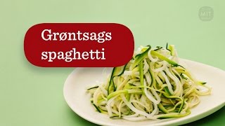 84 GRØNTSAGS SPAGHETTI  Mit Kokkeri [upl. by Airot]