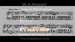 Mozart Sonata K310 1st movt Soonhwon KwonPF모차르트 소나타 8번 1악장 [upl. by Nuhsed52]