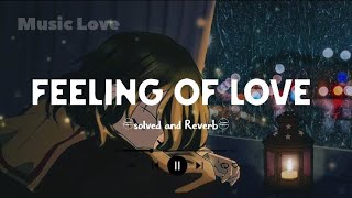 Feeling Of Love 🪷 Slowed amp Reverb ❤️ Love song 😍 Heart Touching Song Romantic Hindi song [upl. by Affer]