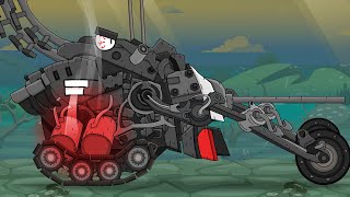 Leveling UP New Legend Cartoons about tanks [upl. by Estella474]