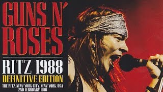 GUNS N ROSES  Live at The Ritz 1988  Full Concert Uncensored audio [upl. by Ennairol]