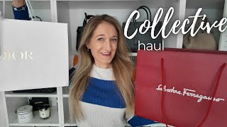 COLLECTIVE HAUL🛍️ Ferragamo Outlet haul Labubu Dior Beauty Casetify new suitcase  Lesley Adina [upl. by Adianez]