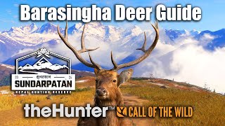 Barasingha Deer Guide  Sundarpatan Nepal  theHunter Call Of The Wild [upl. by Abisha]