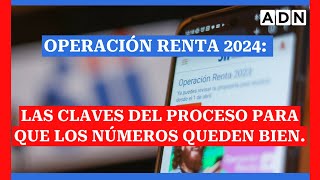 Operación renta 2024 Las claves del proceso y todo lo necesario para que los números queden bien [upl. by Taddeo]