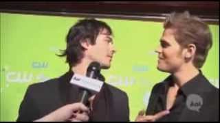 TVD Cast Bloopers and Funny Moments [upl. by Bocoj]