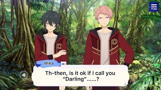 Enstars Mika blushes and calls Shu Darling reupload shumika [upl. by Gonsalve377]