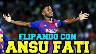 ALUCINAN CON ANSU FATI ¡A ESTA PERLA HAY QUE APROVECHARLA  Barça 52 Valencia [upl. by Karna669]