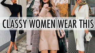 How to Dress Classy 10 Tips to Look Classy amp Elegant [upl. by Dorita337]