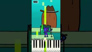 GEDAGEDIGEDAGEDO Monster Hide and Seek Game with Catnap Miss Delight ToonJourney Piano Tutorial [upl. by Aicened]