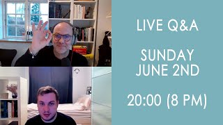 NewDeal Invest Live QampA  June 2nd at 2000 with Mads Christiansen Jesper Bæk [upl. by Gillmore]