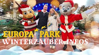 EuropaPark  Winterzauber ALLE Infos 2023 [upl. by Limber]