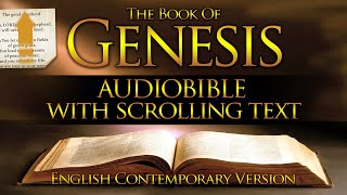 Holy Bible Audio GENESIS 1 to 50  With Text Contemporary English [upl. by Barrus]