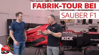 Exklusive Einblicke So entsteht ein Formel 1 Auto  Factory Tour bei Alfa Romeo Sauber [upl. by Turro]