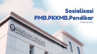 SOSIALIASI PMBPKKMBPENDIKAR SEKOLAH VOKASI UNDIP 2024 [upl. by Hamlin906]