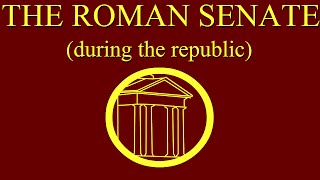 The Roman Senate during the Republic [upl. by Alderson]