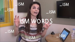 Weekly English Words with Alisha  Ism words [upl. by Erelia]