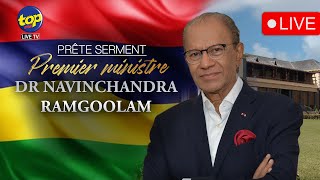 LIVE Le Dr Navinchandra Ramgoolam prête serment en tant que Premier ministre ce mercredi [upl. by Vitkun]