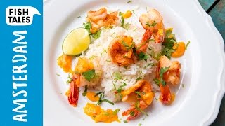 GAMBAS PiriPiri Prawns Mozambique Style  Bart van Olphen [upl. by Hazlip732]