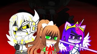 Gacha Nox 3 characters Reacts to MM V2 Part 45 AllStars  A Mad Mad World without you [upl. by Zysk]