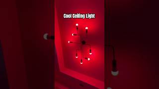 Cool Ceiling Light Setup lighting homeoffice [upl. by Laohcin]