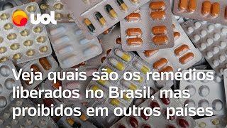 Dipirona Nimesulida Ritalina e mais veja quais são os remédios proibidos em certos países vídeo [upl. by Eilak450]