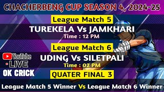 🔴LIVE DAY 3  🏆 4th YEAR CHACHERBENG CRICKET CUP 202425  OKCRICK [upl. by Sset]