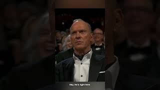 Danny Devito Arnold Schwarzenegger and Michael Keaton have a quotBatmanquot reunion at the Oscars [upl. by Noteek]