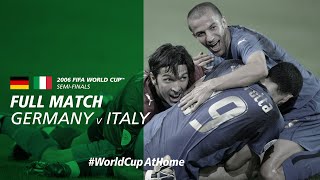 Germany v Italy  2006 FIFA World Cup  Full Match [upl. by Durkin806]