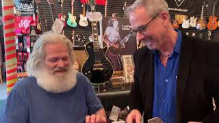 Willie talks with Finn Meyer luthier [upl. by Schmeltzer]