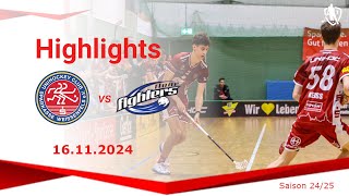 UHC Sparkasse Weißenfels vs Floor Fighters Chemnitz 18112024 Highlights [upl. by Nhabois]