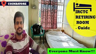 COIMBATORE RAILWAY STATION RETIRING ROOM GUIDEEXPLORING VLOG   Budget Cost  Tamil  Vlog 49 [upl. by Clarisse]