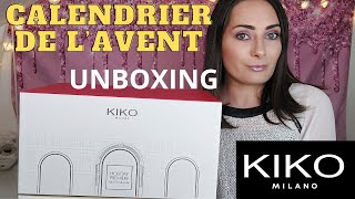 UNBOXING CALENDRIER DE LAVENT KIKO 2023 [upl. by Julee]