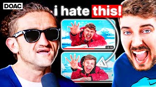 Casey Neistat Gives His Brutally Honest Opinion Of MrBeast [upl. by Suolhcin]