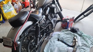 Harley Sportster Nightster 1200  Quick and East Mods To Do [upl. by Neened358]