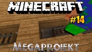 Lets Megaprojekt 14 Zentrallager Großbahnhof Kantine und Portalhub deutsch HD Minecraft Play [upl. by Arrekahs]