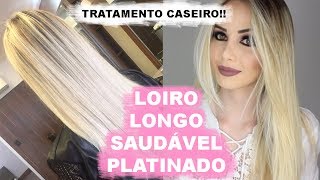 Como recuperar seu cabelo LOIRO sem sair do PLATINADO [upl. by Kelson79]