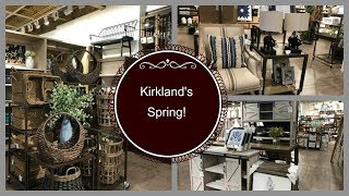 Shop With Me Home Decor At Kirklands Spring [upl. by Meerek]