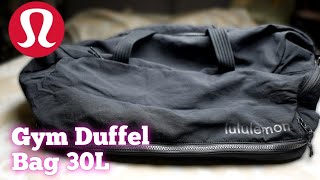 lululemon Gym Duffel Bag 30L Review [upl. by Retseh]