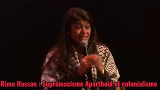 Rima Hassan  Suprémacisme Apartheid et colonialisme [upl. by Emlynn]