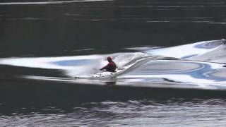 120925 Quadra Island sea kayaking  tide races [upl. by Graehme]