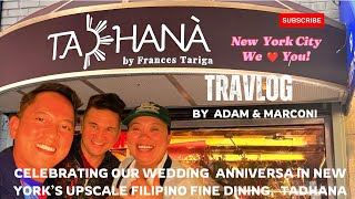 Tadhana New York’s newest culinary Filipino favorite celebrating our wedding anniversary in style [upl. by Delacourt]