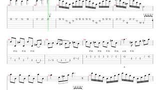 Canon rock  Jerry C Guitar Tab [upl. by Gerladina]