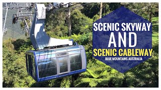 Scenic Cableway and Skyway Blue Mountains Australia [upl. by Asil]