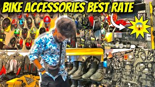 Bike Accessories Best Rate  Helmets Riding Gears Accessories viralvideo bikeaccessories [upl. by Yelrehs767]