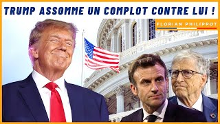 Trump assomme un premier complot contre lui  Macron impliqué [upl. by Harlin584]