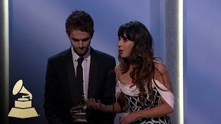 Zedd and Foxes Wins Best Dance Recording  GRAMMYs [upl. by Henrietta]