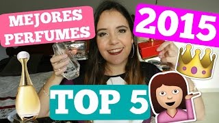 MEJORES PERFUMES PARA MUJER 2015  TOP 5 [upl. by Kane]